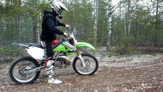 KX 250 FMF Gnarly Pipe test 2 [upl. by Steere72]