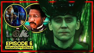 LOKI SEASON 2  EPISODE 6  BREAKDOWN DETAILS amp EASTER EGGS [upl. by Yart]