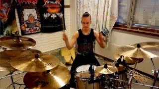 Watain  Malfeitor DRUM COVER [upl. by Idelson924]