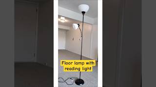 Floor lamp unboxing and assembling walmart haulshortsreading lampshortfeed [upl. by Nagear]