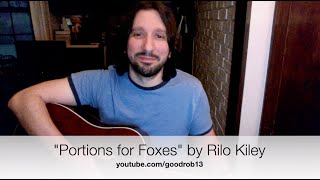 Portions for Foxes by Rilo Kiley  guitar lesson  How to play cool songs on guitar [upl. by Ylehsa403]