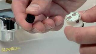 How to Replace a Washer in a Leaky Faucet For Dummies [upl. by Georgy]