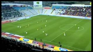 APOEL vs omonia 10 301114 Efrem Goal [upl. by Neirb661]