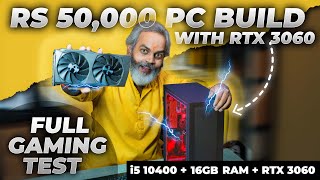 Full Gaming Test 🔥 i5 10th Gen CPU 🔥 16GB DDR4 RAM 🔥 RTX 3060 Graphic Card [upl. by Mw]