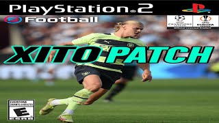 PS2  NUEVO PES 2023 XITO PACH  NEW KITS 2024 [upl. by Storz347]