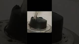 Chocolate truffle cake shorts video icing [upl. by Richella231]