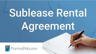 Sublease Rental Agreement  GUIDE [upl. by Deys]