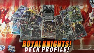 Royal Knights ASSEMBLE Digimon BT13 Omnimon RK Deck Profile  COMBOS and LINES [upl. by Eiramoj406]