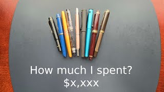 How Expensive Is The Fountain Pen Hobby [upl. by Annoyik225]