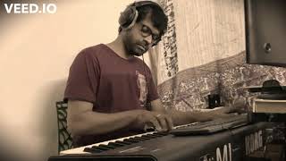 Aalapanam thedum thaymanamkeyboard cover by Madhu paul [upl. by Kcirdehs]