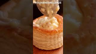 Volovanes rellenos de jamón huevo y bechamel el bocado perfecto para cualquier ocasión [upl. by Paschasia]