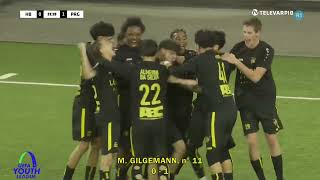 Youth League U19 202425  Havnar Bóltfelag vs FC Progrès Niederkorn Officiel  1  2 highlights [upl. by Rita]