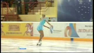 Makarova Ksenia Short program Russian Championship of Figure Skating 2012 [upl. by Nehgaem]