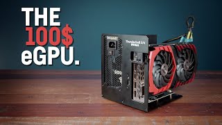 A real external GPU for only 100 eGPU for Laptops and gaming Handhelds [upl. by Aihseket]