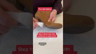 STOP amp SAVE Your Stained Suede Shoes Easy Stain Removal For New amp Old Marks  Good Housekeeping [upl. by Reiniar]