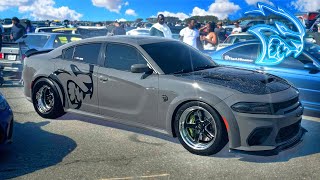 MY 1000HP HELLCAT GETS NEW WHEELS DRAG PACK [upl. by Hirz]