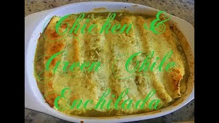 Green Chile Chicken Enchilada SUPER SIMPLE [upl. by Rother]