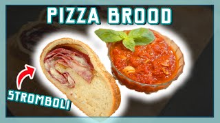 PIZZA BROOD DE STROMBOLI  EtenmetNick  How to [upl. by Yedorb49]