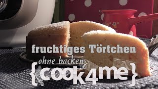 KRUPS cook 4 me  fruchtiges Törtchen Kuchen ohne backen [upl. by Elleunamme]