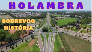 HOLAMBRA A CIDADE DA FLORES  SOBREVOO E HISTORIA [upl. by Secunda]