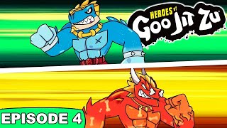 NEW Heroes of Goo Jit Zu DINO POWER  MINI MOVIE CARTOON  Episode 4  Gooing the Distance [upl. by Ambrogio]