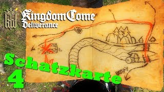 Uralte Karte 4 ★ KINGDOM COME DELIVERANCE ★ Schatzkarte IV GER  219 [upl. by Janka223]