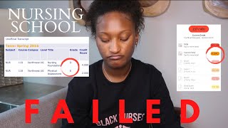 I FAILED NURSING SCHOOL  NOW WHAT How I Made It Through EXPOSING MY GRADES [upl. by Hesper]