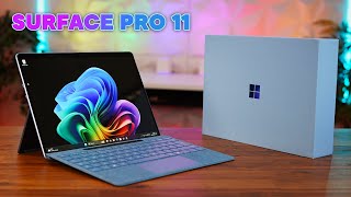 Surface Pro 11 Unboxing and First Impressions [upl. by Nomannic]