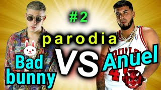 Secreto Parodia  Anuel AA ft Karol g culpables bad bunny ft El Alfa la romana calma Remix [upl. by Sirron]