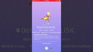 Pokemon Go Heliolisk amp Heliotop Bug [upl. by Daryl]