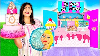 Convertí Casita de Plástico en PASTELERÍA 🍰 quotLA CASA DEL PASTELquot 🍓 Para 15 Años Fiestas y Reuniones [upl. by Charleen]