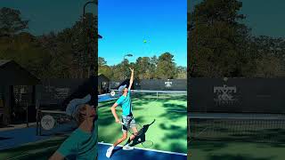 The tennis serve technique [upl. by Erdnassak]