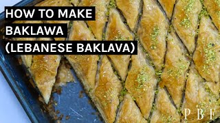 Baklawa Lebanese Baklava [upl. by Duster929]