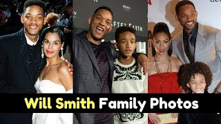 Actor Will Smith Family Photos With Spouse Ex Wife Son Daughter Parents Childhood Picture [upl. by Ybok]