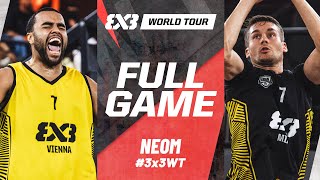 Vienna 🇦🇹 vs Miami 🇺🇸  SemiFinals Full Game  FIBA 3x3 World Tour NEOM 2024 [upl. by Annahoj]