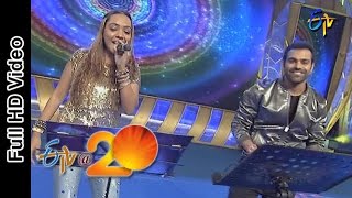 Sreerama ChandraampBhargavi Pillai Performance Ratraina NakuOk Song in Viajaywada ETV20 Celebrations [upl. by Ahsinel]