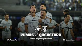 Pumas vs Querétaro  Apertura 23 Jornada 11  Color Suzuki [upl. by Assilim]