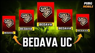 BEDAVA UC  PUBG MOBILE [upl. by Iahcedrom]