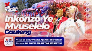 Inkonzo Ye Mvuselelo Gauteng  DeDeur [upl. by Nosirb]