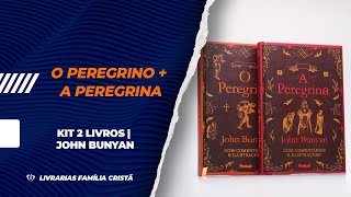 Kit 2 Livros  O Peregrino  A Peregrina  John Bunyan  Livrarias Família Cristã [upl. by Macintyre]