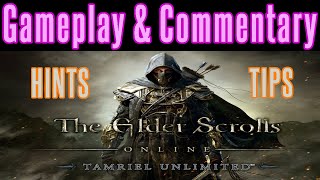 Elder Scrolls Online  Gameplay Lets Play Review Commentary  Tips Walkthrough PS4 Xbox One [upl. by Abihsot]