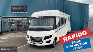 2019 Rapido Serie Distinction I 1090  For Sale at Camper UK [upl. by Marybeth343]