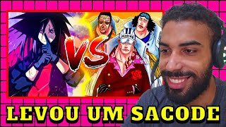 REAGINDO A MADARA VS ALMIRANTES  BATALHA MORTAL DO einerdtv [upl. by Magan]