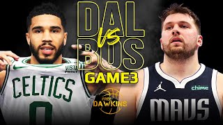 Boston Celtics vs Dallas Mavericks Game 3 Full Highlights  2024 NBA Finals  FreeDawkins [upl. by Llewoh964]