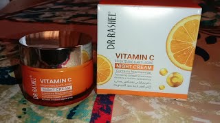 Night Cream Dr Rashel Vitamin C For Brightening And Whitening creamj Aysha beauy and vlog [upl. by Tomasz]