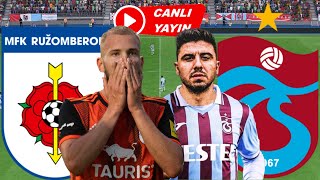 TRABZONSPOR RUZOMBEROK MAÇI CANLI İZLE [upl. by Coleman]