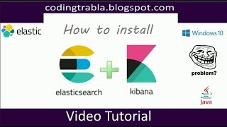 How to install ElasticSearch  Kibana 563 on Windows 10 byVY [upl. by Allard]