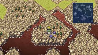 FFVI Pixel Remaster  Colossal Albrook Exit Tile bug [upl. by Kotto298]