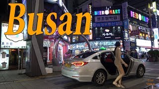 Busan South Korea 4K  City  Sights  People [upl. by Marka]