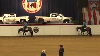 2022 Quarter Horse Congress Maiden Open Western Pleaure Futurity Final Go [upl. by Suiddaht]